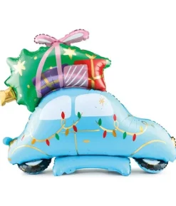 Stående folieballon, Julebil