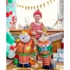 Stående Julealf folieballon