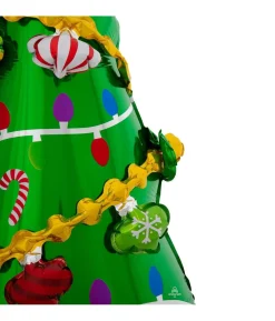 Stående juletræ folieballon