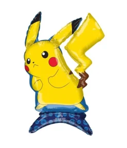 Stående Pikachu folieballon