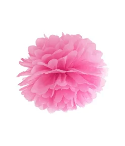 Stor pompon Pink