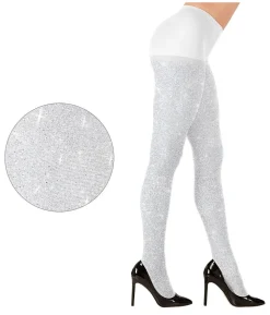 Strømpebukser med glitter