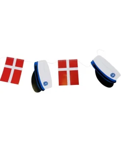Student guirlande, blå hue 3 m.