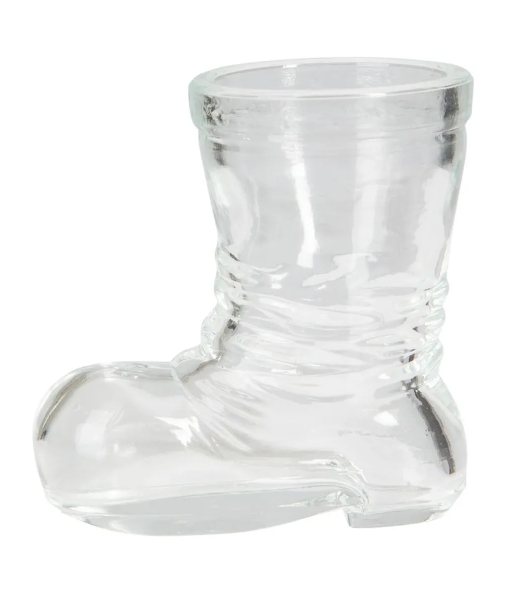 Støvle snapseglas