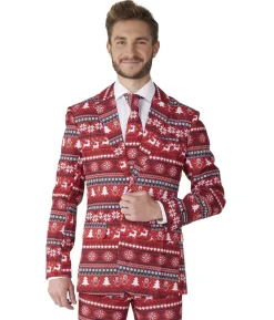 Suitmeister Nordic Pixel Red