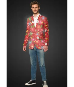 Suitmeister Red Icons blazer