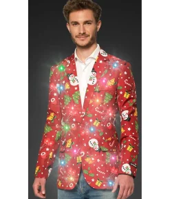 Suitmeister Red Icons blazer