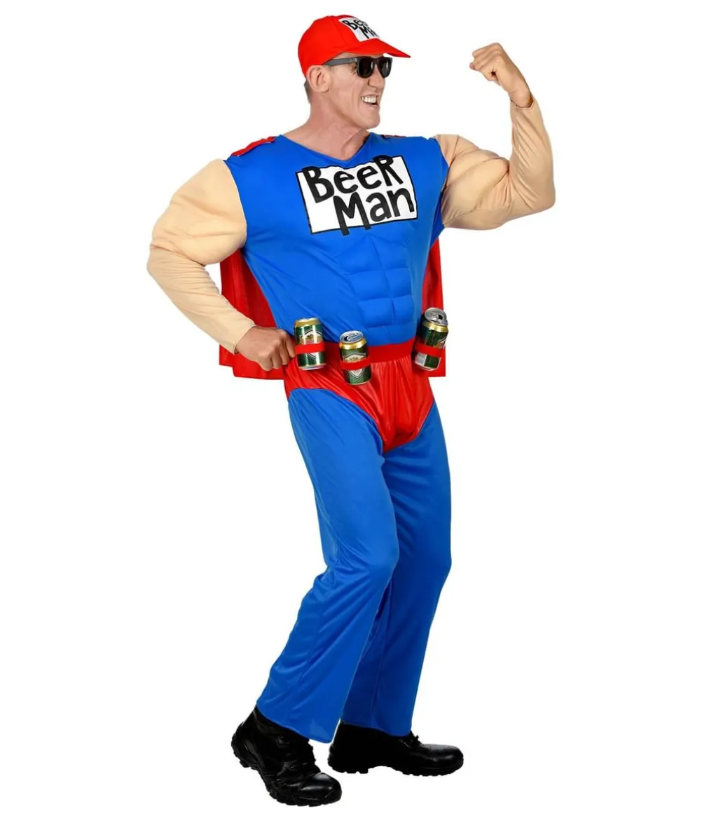 Super Beer man kostume