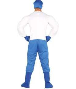 Superhelt med stjerne kostume