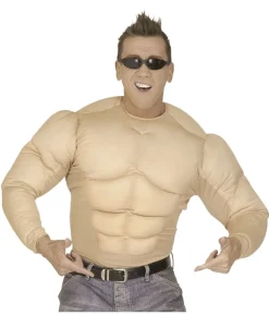 Supermuskler bluse kostume