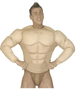 Supermuskler bluse kostume