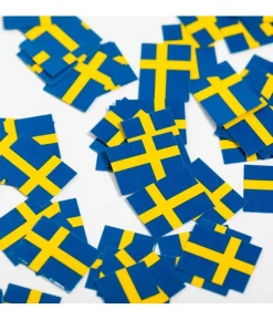 Sverige flag konfetti
