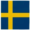 Sverige flag servietter, 20 stk