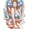 Tatovering American Beauty