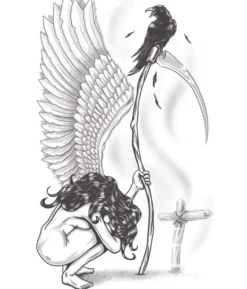 Tatovering Angel of Death