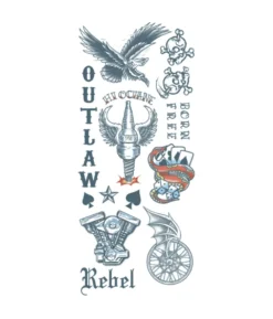 Tatovering Biker Outlaws