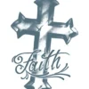 Tatovering Faith Cross