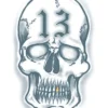 Tatovering 13 Skull