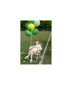 Tennisbold folieballon, 35 cm