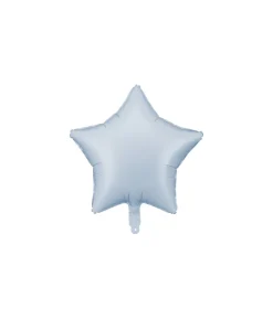 Tåget blå stjerne folieballon, 48 cm