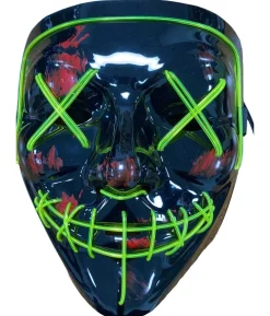 The Purge LED maske med grønt lys