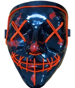 The Purge LED maske med rødt lys