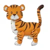 Tiger folieballon