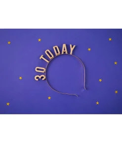 30 Today guld hårbøjle