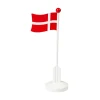 Træflag med fod, 24 cm