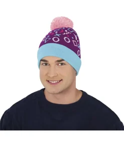 Turkis og lilla skihue