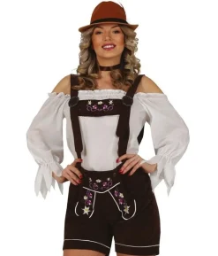 Tyrolese lederhosen, mørkebrune