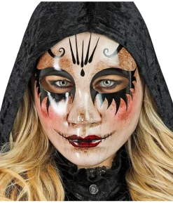 Uhyggelig kvinde maske