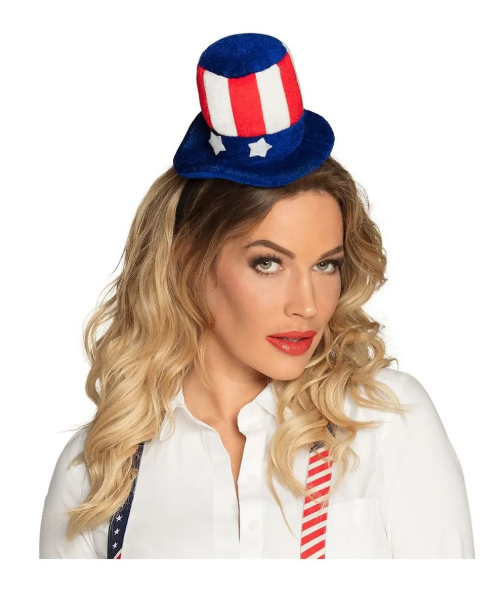USA hat på hårbøjle