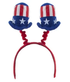 USA mini hat på hårbøjle