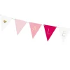 Valentines vimpel guirlande