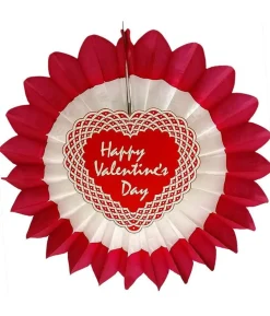 Valentins dag vifte, 66 cm