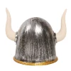 Vikingehjelm med horn