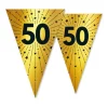 Vimpelguirlande 50 guld