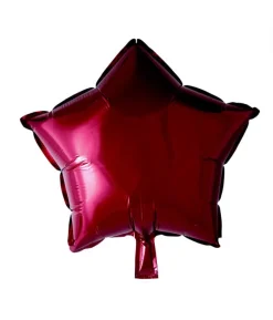 Vinrød folieballon, Stjerne