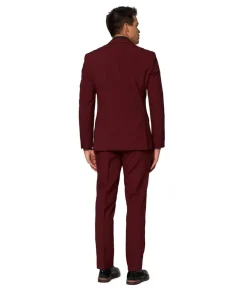 Vinrødt jakkesæt OppoSuits