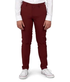 Vinrødt jakkesæt, teen