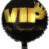 VIP folieballon, 45 cm