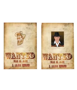 Wanted plakat