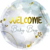 Welcome baby boy folieballon, 45 cm